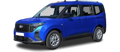 Ford Tourneo Courier Elektromotor 100 kW Titanium Leasing - front angle - DirectLease